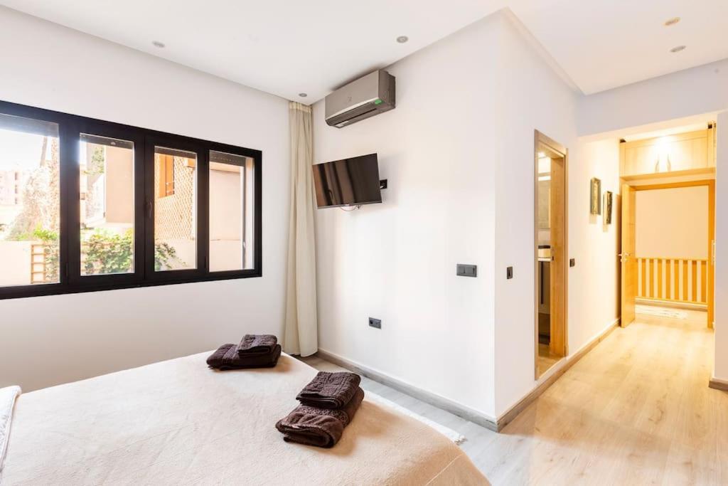马拉喀什Loft Duplex Familial 200M2 Neuf - Centre Gueliz公寓 外观 照片