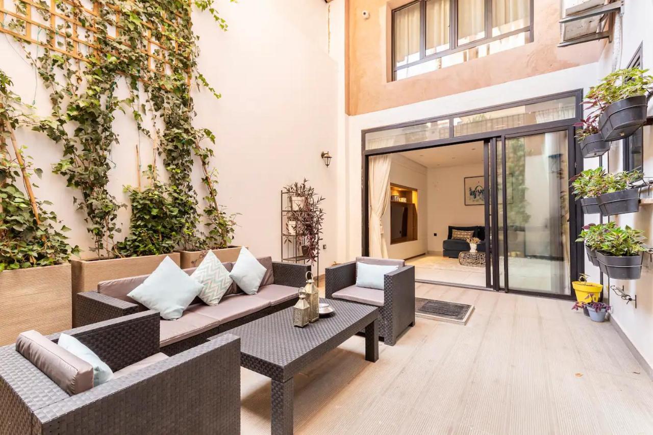 马拉喀什Loft Duplex Familial 200M2 Neuf - Centre Gueliz公寓 外观 照片